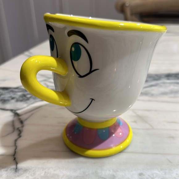 Disney Beauty and The Beast Chip 18oz Sculpted Ceramic Mug - Picture 2 of 8